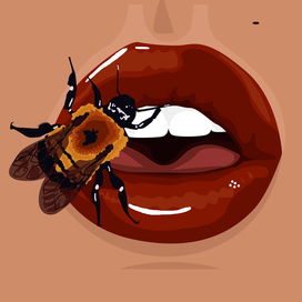 Bee lips