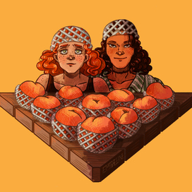 Двенадцать персиков