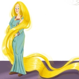 Богиня Сиф с золотыми волосами
