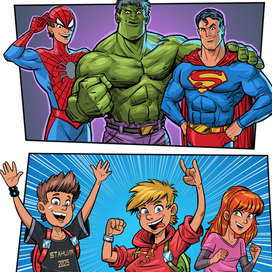 Юные супергерои