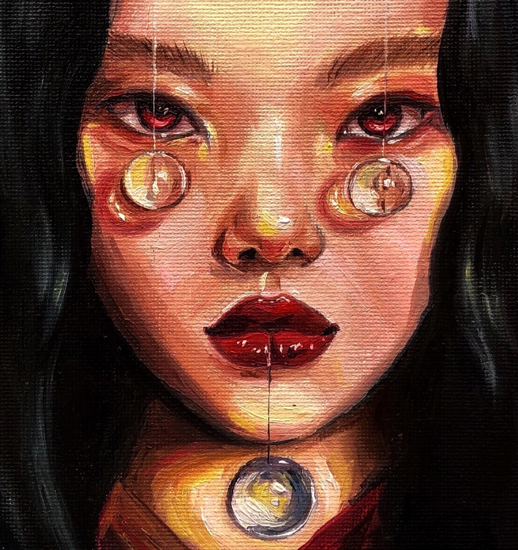 Иллюстрация портрет маслом в стиле персонажи | Illustrators.ru