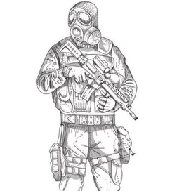 Сталкер (Stalker fan art)