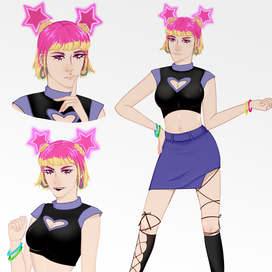 Девочка-звездочка