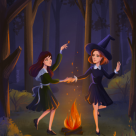 Ведьмы встречают осень