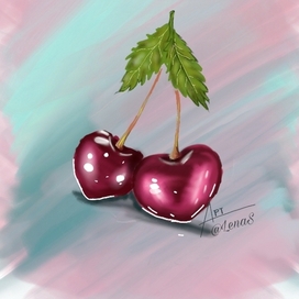 Вишенки сердечки