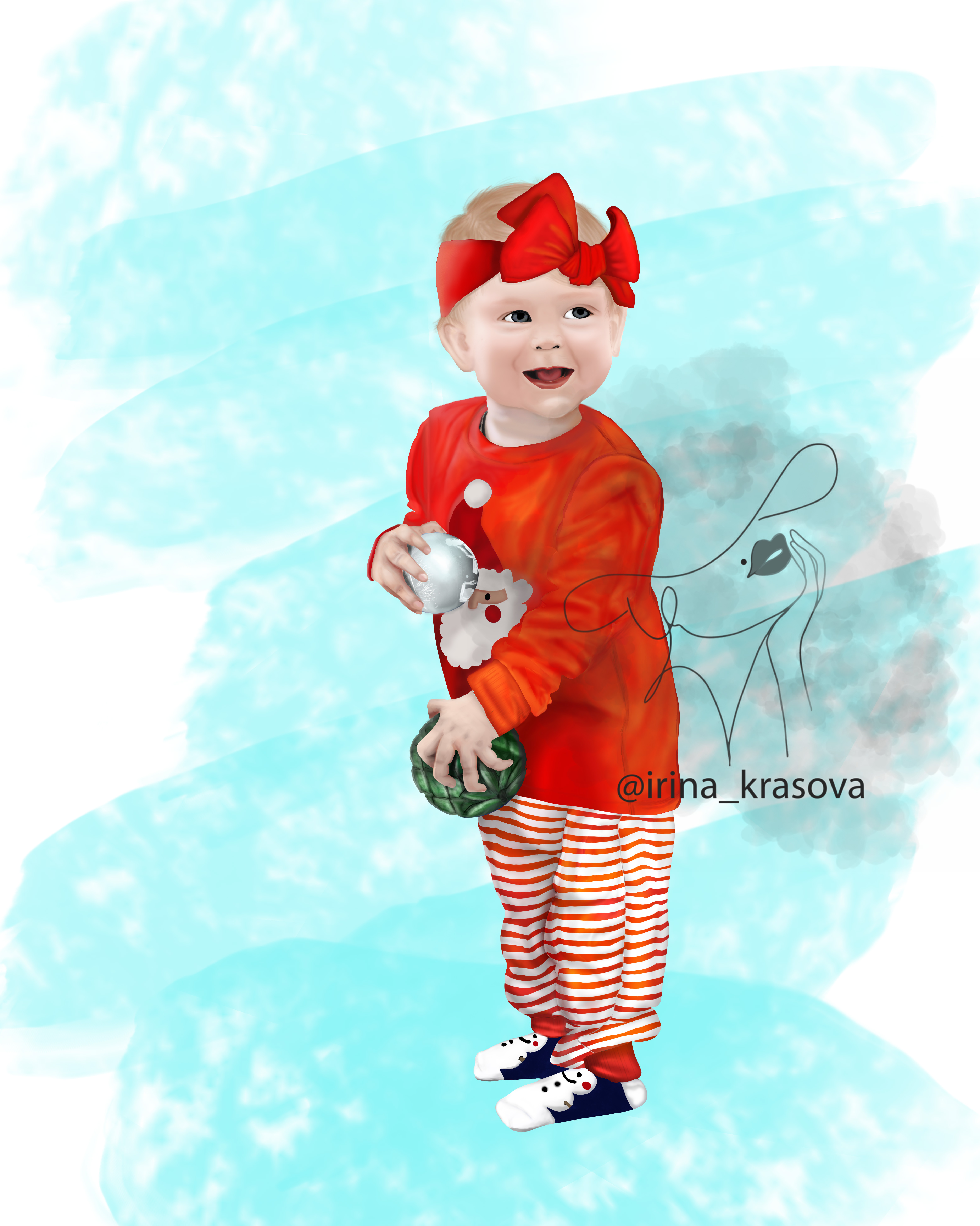 Иллюстрация Картина по фото 2 | Illustrators.ru