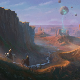 Spheres in the canyon
