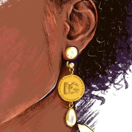 Earrings “dolce and gabbana”