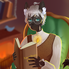 Антропоморфный человек-кот