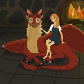 Обложка для детской сказки 