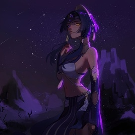 Персонаж из игры Genshin Impact