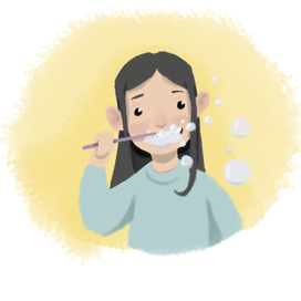 Будни девочки