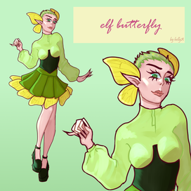 Оригинальный дизайн персонажа