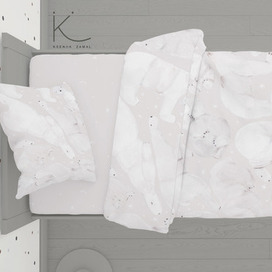 Паттерн с белыми медведями