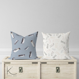 Акварельные пингвины