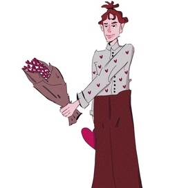 young man in love