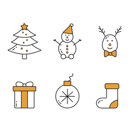 Christmas icons