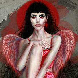 Red Winged Angel