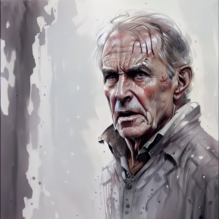 Портрет пожилого человека