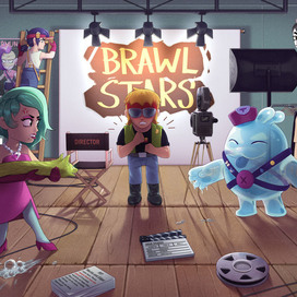 Съёмки в Brawl Stars