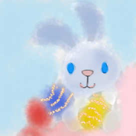Праздничный кролик