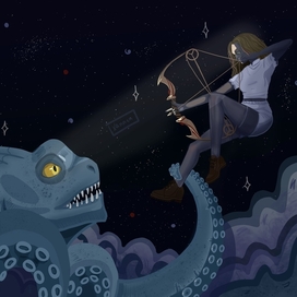 In deep space or underwater?