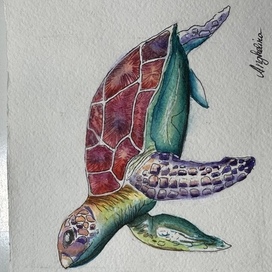 Сказочная черепаха