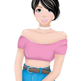 Девушка в джинсах