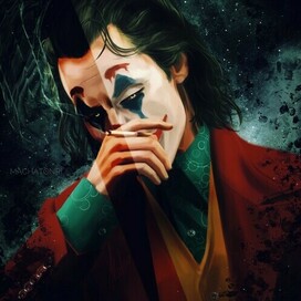 Digital art Joker