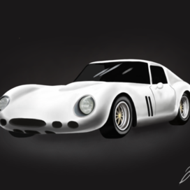 Иллюстрация Ferrari 250 GTO 