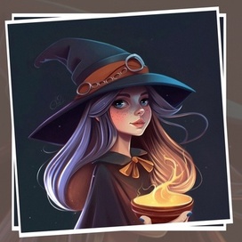 Девушка ведьма