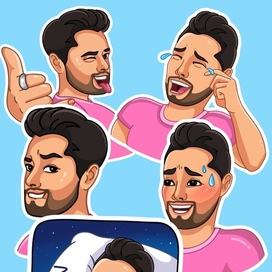 Стикеры для телеграм на заказ 