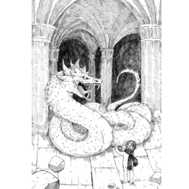 Иллюстрация к книге «Приключения Трюффельбекера: Поход Вглубь»