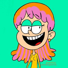 Мой персонаж в стиле мультфильма " мой шумный дом"