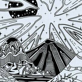 Инопланетный пейзаж