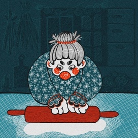 в гостях у бабушки