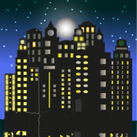 Ночной город