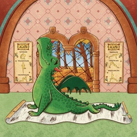 Календарь 2024. Зелёный дракон. Октябрь