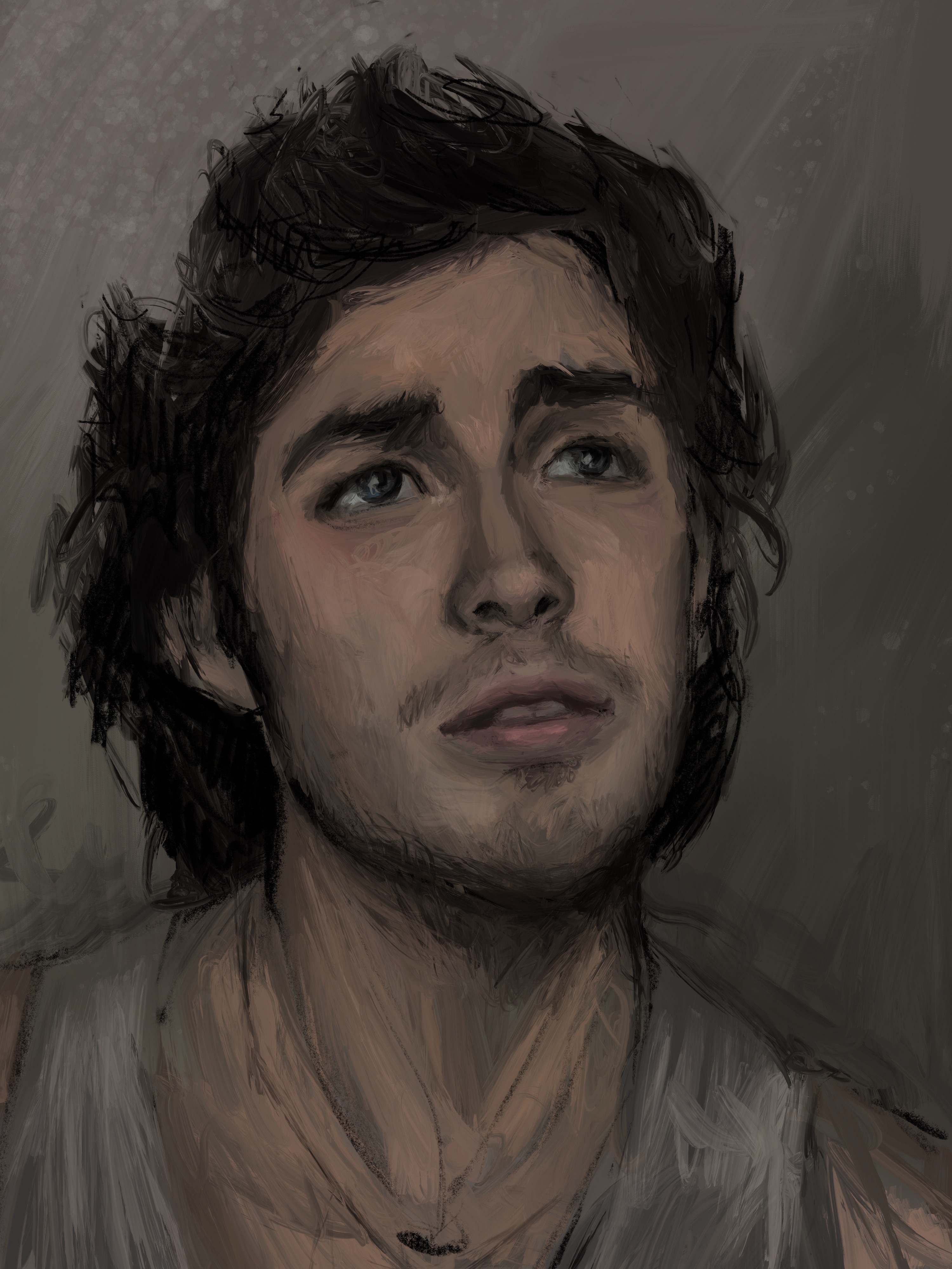 Иллюстрация Портрет в стиле академический рисунок, графика,