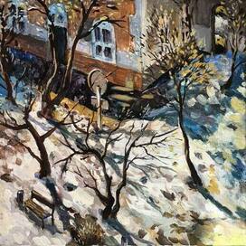 Весна на улице Зои и Александра Космодемьянских