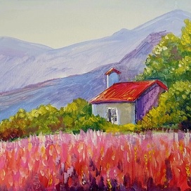 Утро в горах