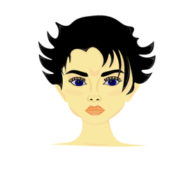 Красивый портрет.