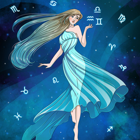 Иллюстрация на тему астрологии