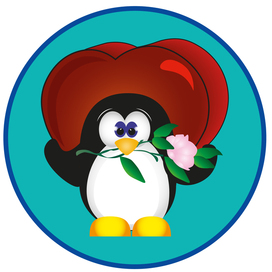 Влюблённый пингвин.