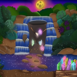 Пещера самоцветов