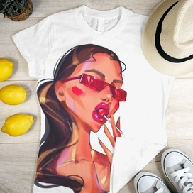 Принт на футболку 