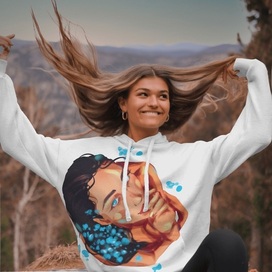 Принт для худи 