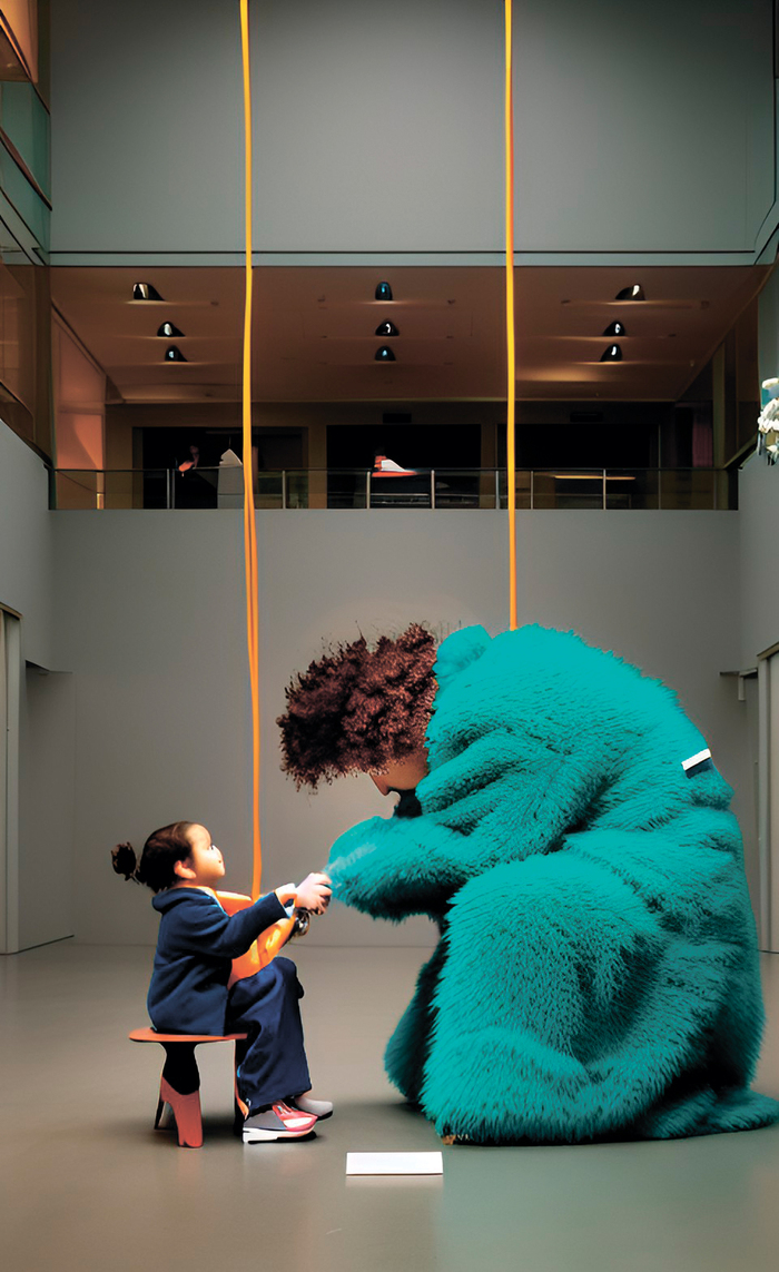 Иллюстрация Реалистичная иллюстрация с помощью ИИ | Illustrators.ru