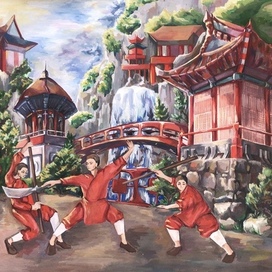 Китайские монахи