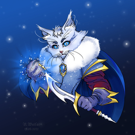 Cat knight